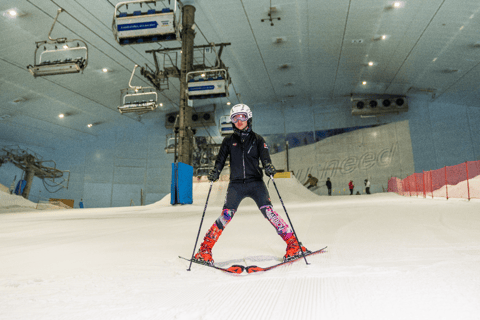 Dubai: Sesión en pista de 2 horas o de un día entero en Ski DubaiSesión de esquí en pista de día completo