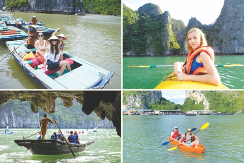 Ha Noi: Crucero de 1 día por la Bahía de Ha Long / Cueva, Isla Titop, KayakHanoi: Crucero de 1 día por la Bahía de Ha Long / Cueva, Isla Titop, Kayak