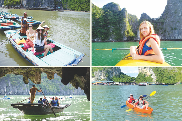 Ha Noi: Crucero de 1 día por la Bahía de Ha Long / Cueva, Isla Titop, KayakHanoi: Crucero de 1 día por la Bahía de Ha Long / Cueva, Isla Titop, Kayak