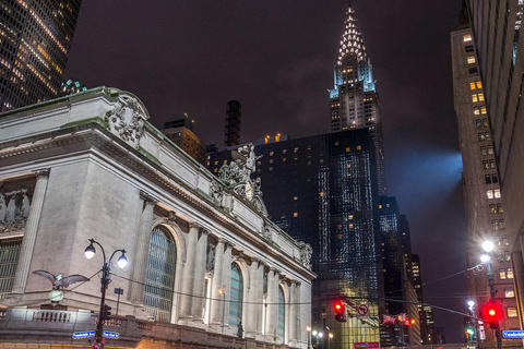 NYC: Nocna wycieczka autobusem piętrowymWycieczka nocna po Nowym Jorku z audioprzewodnikiem