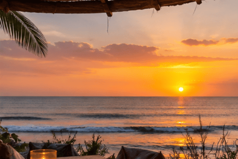 South Bali: Beach Club, Surf Lesson & Sunset Experience