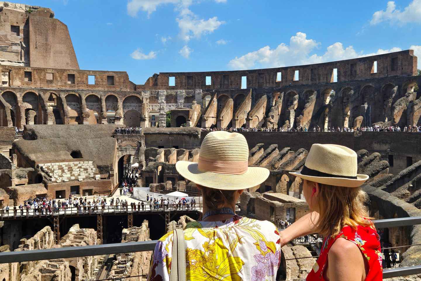 Skjót heimsókn á Colosseum og Forum í Róm