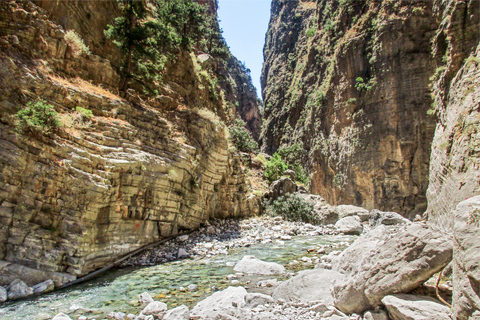 Desde La Canea: excursión de 1 día a la garganta de SamariaGarganta Samaria: excursión desde Kalyves o Almyrida