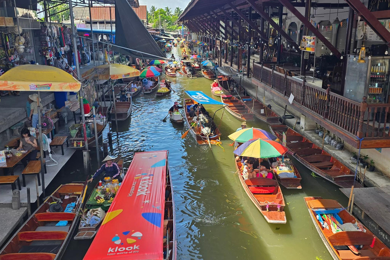 From Bangkok: Maeklong & Damnoen Saduak Private Day Trip