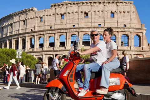 Rom i snabbspolning: Det ultimata Vespa-äventyret