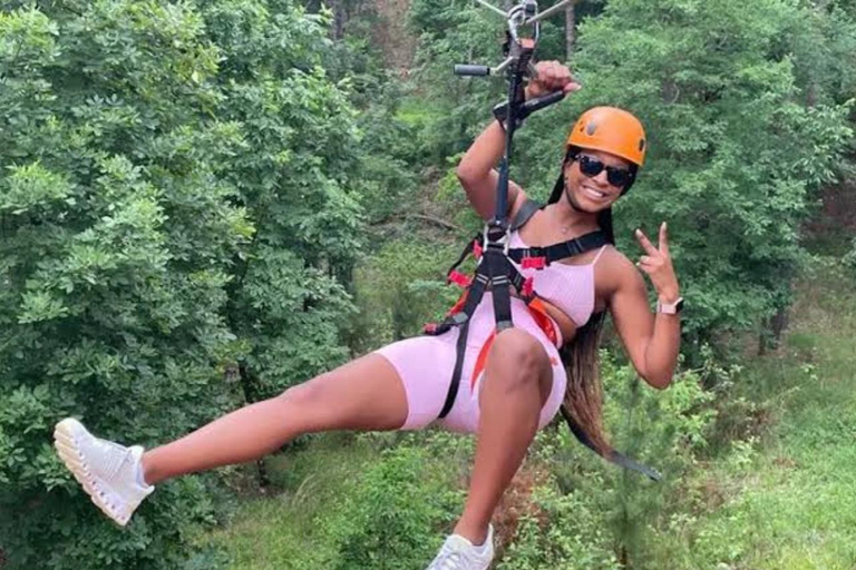 Zanzibar: Zipline Adventure in masingini forest tour Private tour with Hotel pick up & drop-off with entry ticket