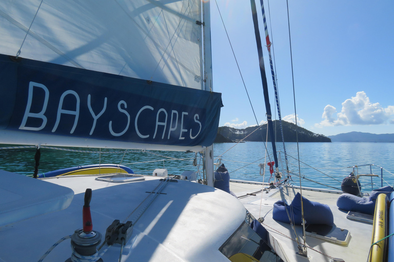 Baie des Îles : Location d'un catamaran à voile avec déjeuner