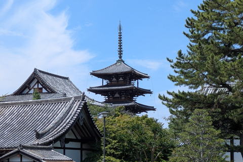 From Osaka: Horyuji Temple and Mount Ikoma Day Tour