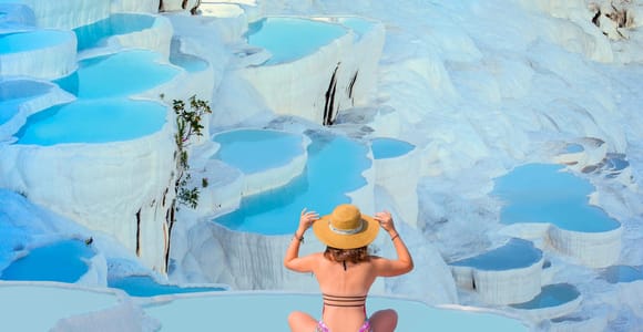 Kemer: Pamukkale & Hierapolis Small-Group Day Trip