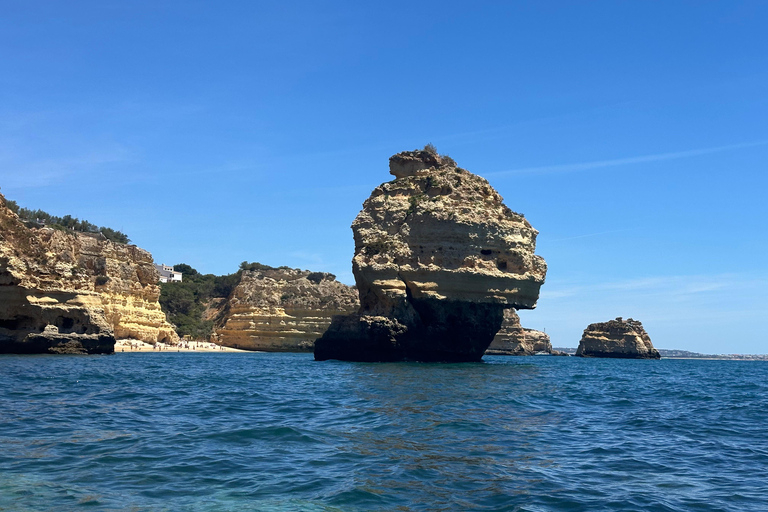 Från Lissabon: Dagsutflykt till Algarve med Benagil Cave Cruise