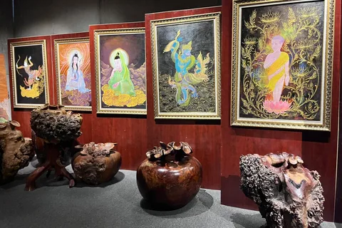 Vientiane: tour guiado de medio día de arte, cultura e inspiración