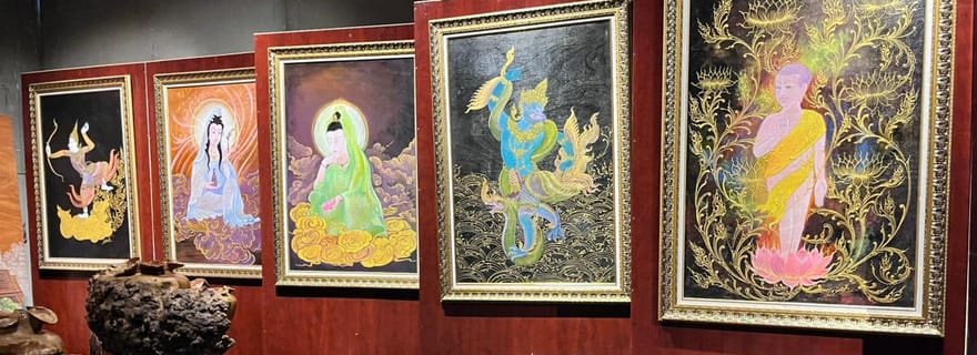 Vientiane : visite guidée d'une demi-journée sur le thème de l'art, de la culture et de l'inspiration