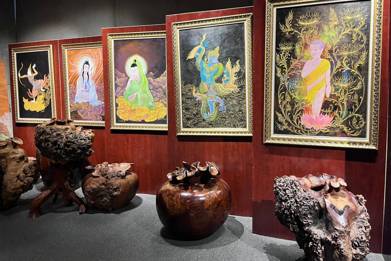 Vientiane : visite guidée d&#039;une demi-journée sur le thème de l&#039;art, de la culture et de l&#039;inspirationPrivé pour 4 à 5 personnes