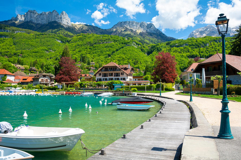 Excursión de un día privada: Ginebra&gt; Lovagny, Annecy y Lago, en español