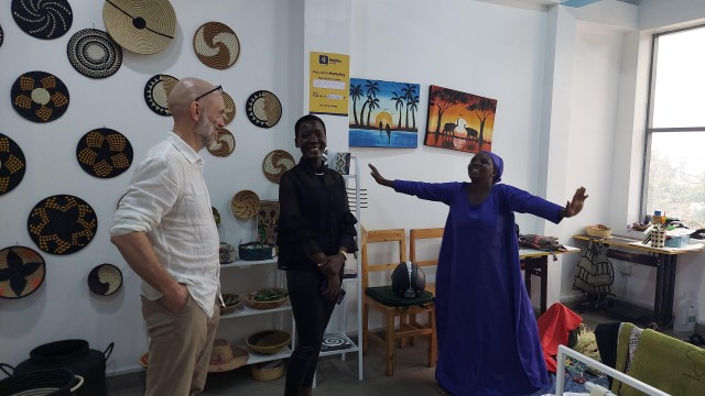 Visit Threads of Culture - Embroidery Workshop in Kigali in Kigali
