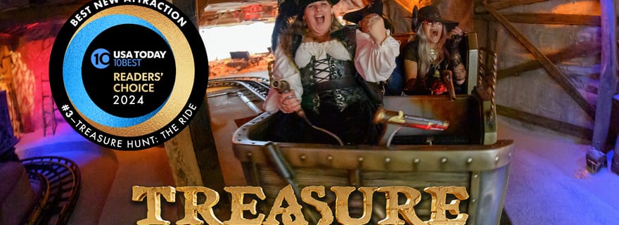 Monterey : chasse au trésor The Ride - Billet + billet combiné Power-Up