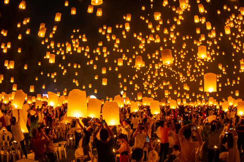 Yi Peng: Loy Krathong Festival with Buffet & Lantern Release