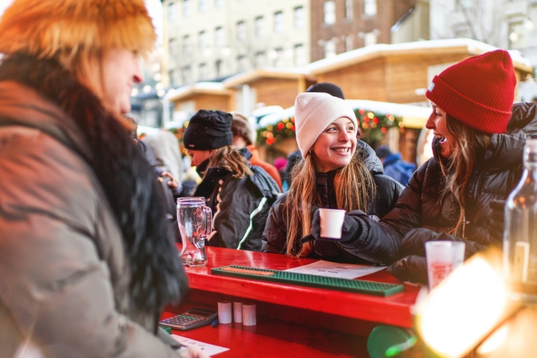 Québec : Tour de dégustation du marché de Noël allemandQuébec : Visite dégustation du marché de Noël allemand - Guide français
