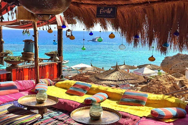 Sharm El-Sheikh: Cafe & restaurant Included Shisha & drink From Sharm El-Sheikh: Farsha Cafe Round-Trip Hotel Transfers