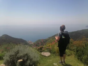 Rundgang durch die Dörfer der Cinque Terre Panoramatour