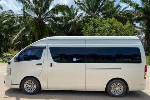 Transfer from/to Ao Nang (Krabi) and Patong (Phuket) Hotels