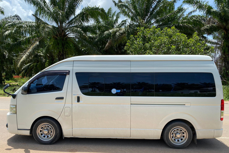 Traslado de/para os hotéis de Ao Nang (Krabi) e Patong (Phuket)