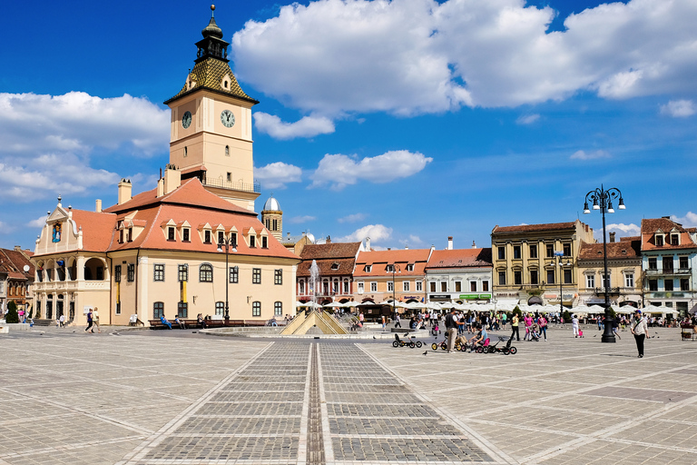 Från Bukarest: Heldagstur till Draculas slott, Peles och Brasov