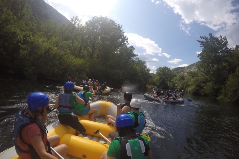 Omiš/Split : Expérience unique de rafting sur la rivière CetinaRafting sur la rivière Cetina depuis Omiš