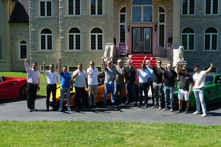 Hamilton Mountain: 3 Hour Exotic Car Tour with 5 Supercars