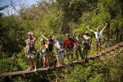 Victoria Watervallen: Canopy Tour met Transfers