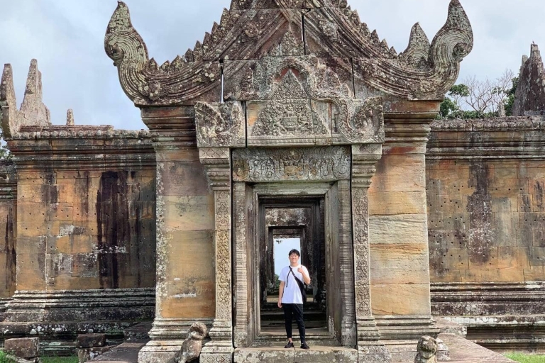 Privé Preah Vihea en 2 tempels rondleidingPrivé Minibus Preah Vihea & rondleiding door 2 tempels