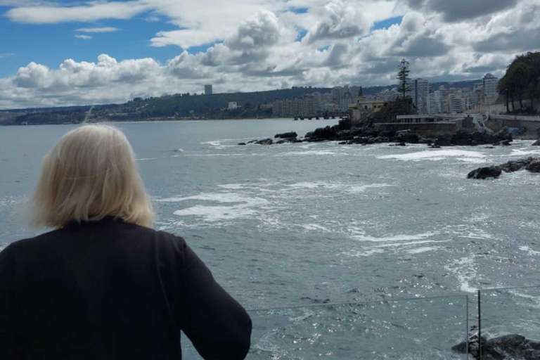 Viña del Mar: Car tour with pick-up, local guide, and iconic viewpoints