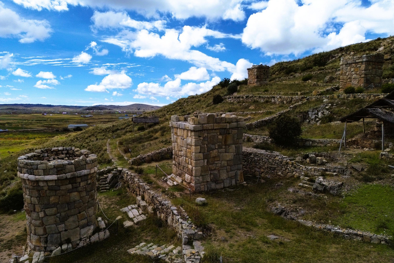 From Puno: Aymara Route + Drone & Pachamama Ceremony
