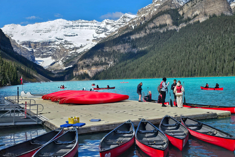 From Banff: Moraine Lake and Lake Louise Half Day Tour