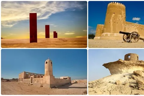 Qatar: Kombinerad rundtur i norr och väster med upphämtning