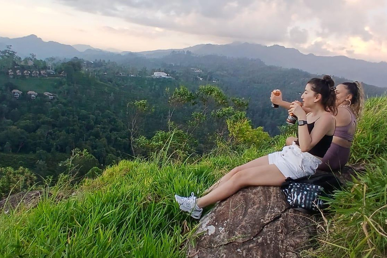ELLA Lipton Seat Tea Test & Pluck 9Arch, Waterfalls, & Food Lipton's Seat, Little Adam Peak, 9 Arch, Ravana Waterfalls
