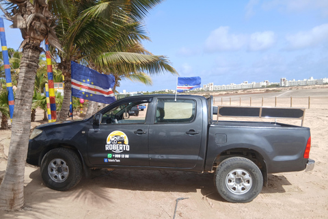 Island tour by off-road pickup or van with Roberto Tours Return to the island by off-road pick-up or minibus with Roberto Tours