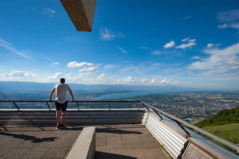 Genèves skönhet sedd från Salève