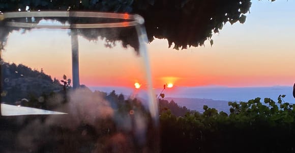 From Kos/Dikeo: Zia Village Sunset Bus Tour on Mount Dikaios