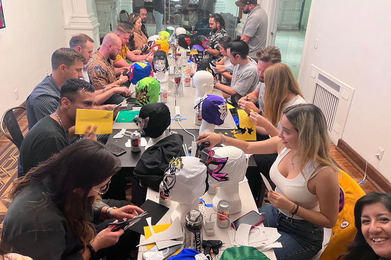 Mexico City: Lucha Libre Mask Making and Wrestling Show