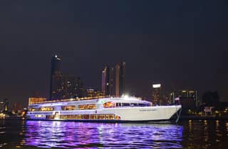 Bangkok: White Orchid Chao Phraya Cruise, Thai Buffet & Bier
