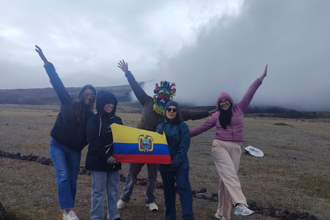 Quito: Cotopaxi – Climb to the hut and hike around Limpiopungo Lagoon