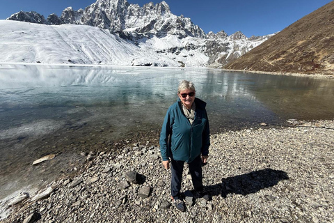 Everest Base Camp & Gokyo Lake Helicopter Flight landing Gokyo Lake Helicopter Flight Tour with Breakfast