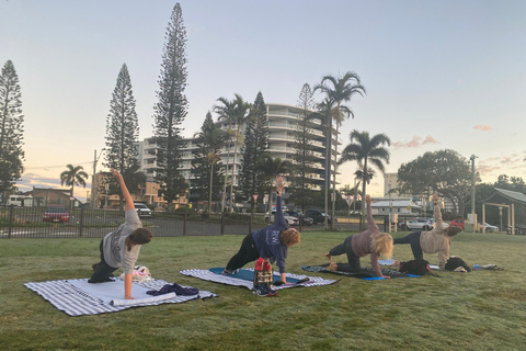 Redcliffe: Beach Yoga Class at Sutton’s Beach
