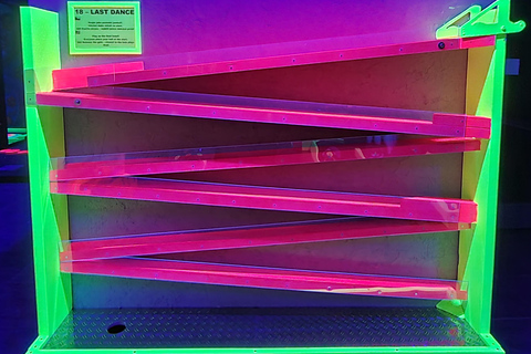 Prague: Punk Minigolf Glow-in-the-Dark Entry Ticket Punk Minigolf Glow-in-the-Dark Entry Ticket Monday-Thursday