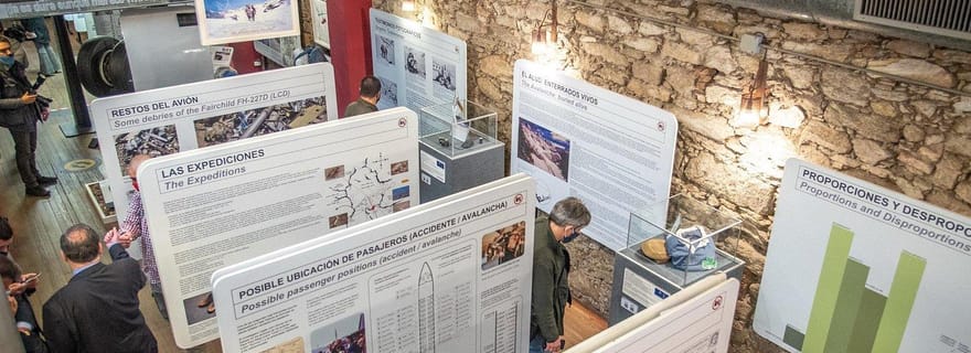 Montevideo : Entrée au Musée des Andes, commémoration de l'accident