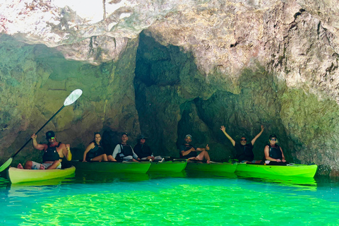 Willow Beach: Half-Day Emerald Cave Kayak Tour- 3 Caves in 1 Early Bird Special: Half-Day Emerald Cave Kayak Tour