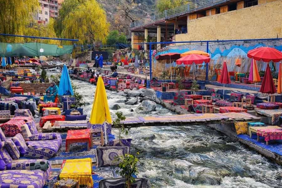 Marrakesch: Ourika-Tal, Wasserfälle, privater Ausflug mit Mittagessen. Foto: GetYourGuide Marrakesch: Ourika-Tal, Wasserfälle, privater Ausflug mit Mittagessen. Foto: GetYourGuide