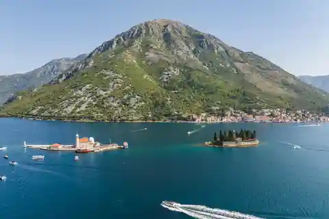 Kotor: Scenic Boat Trip with Church, Blue Cave, & Beach Stop