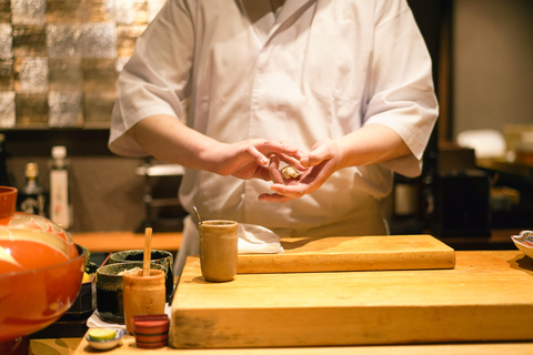Hochwertiges Sushi &amp; Tempura-Essen in Ginza